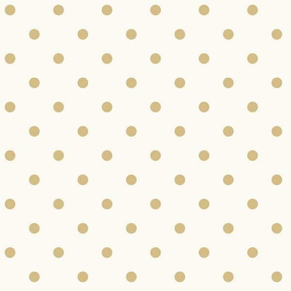 Magnolia Home By Joanna Gaines Dots On Spray And Stick Wallpaper Mh1578 The Depot - Polka Dot Wallpaper Home Depot