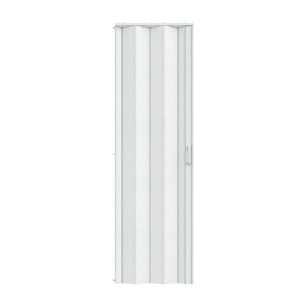 SOCBAZZAR 24 in. x 80 in. Light Gray Oak Finished PVC Interior