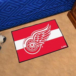 Detroit Red Wings 1.5 ft. x 2.5 ft. Starter Area Rug