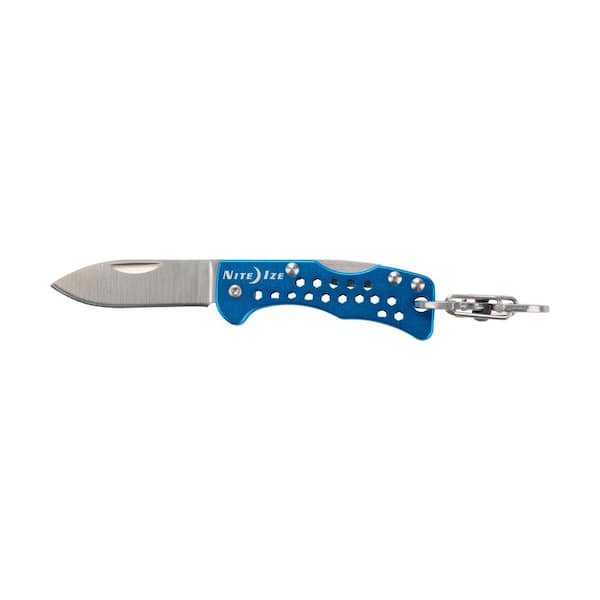 Mini Blue Key Chain OTF Knife - Edge Import