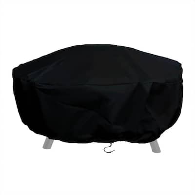 60 in. Durable Weather-Resistant Round Fire Pit Cover