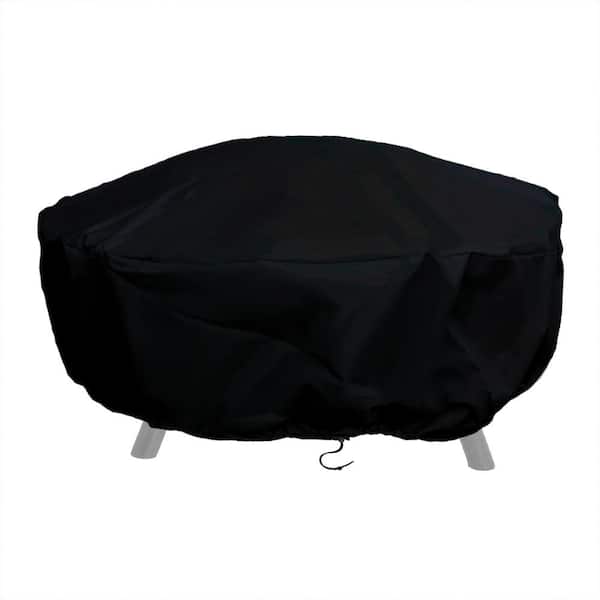 Sunnydaze 60 in. Durable Weather-Resistant Round Fire Pit Cover