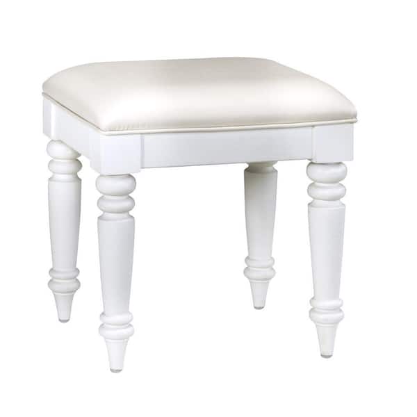 HOMESTYLES Bermuda White Vanity Bench