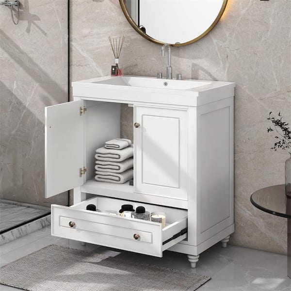 30 bathroom outlet vanity set