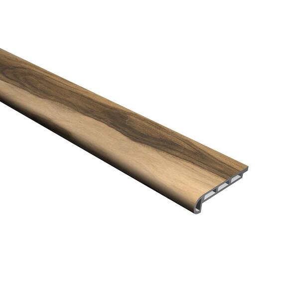 CALI Vinyl Pro with Mute Step Huntington Hickory 3/4 in. T x 2-1/16 in. W x 72 in. L Vinyl Flush Stair Nose Molding
