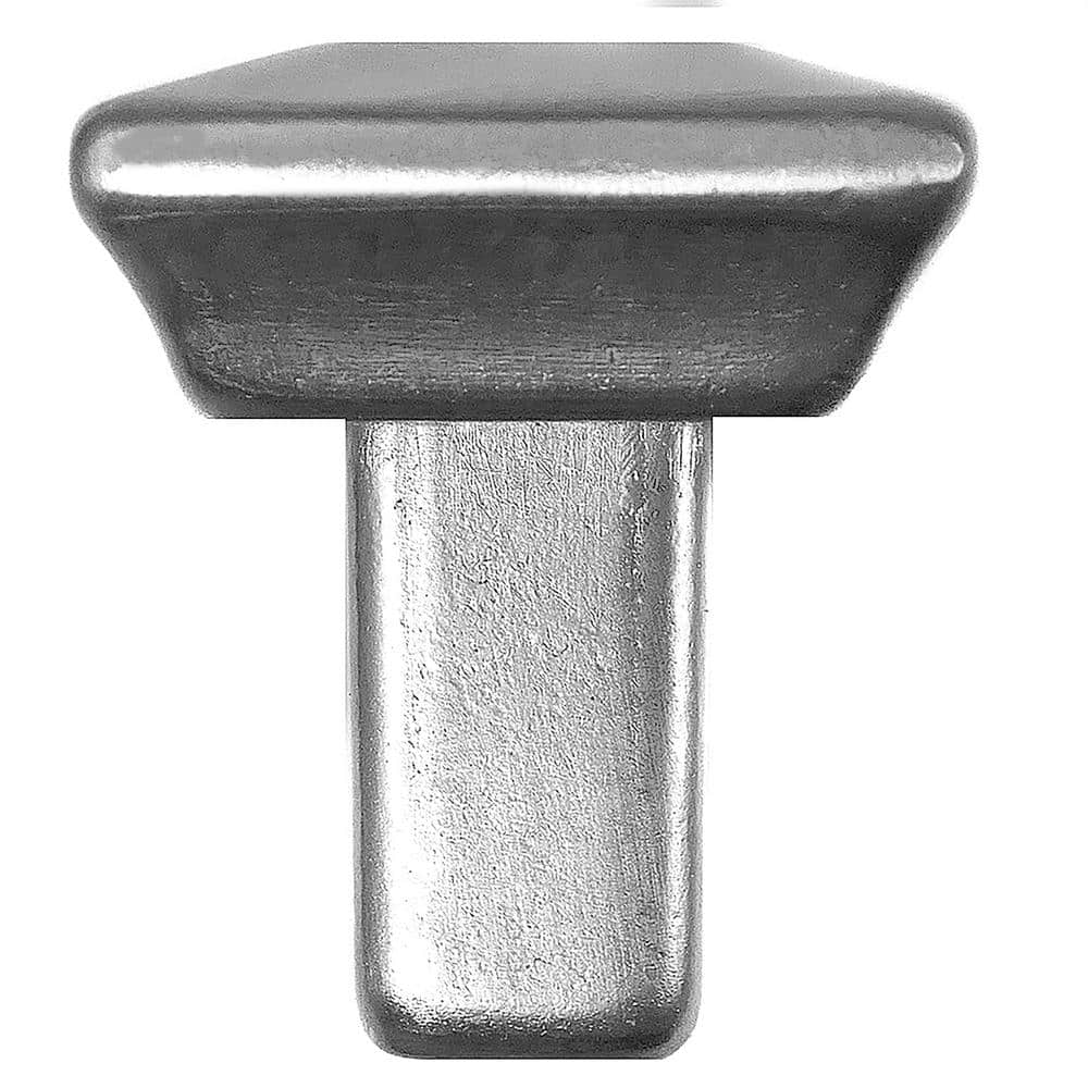 Satin Nickel 5" Modern Bar Pull with Mounting Hardware