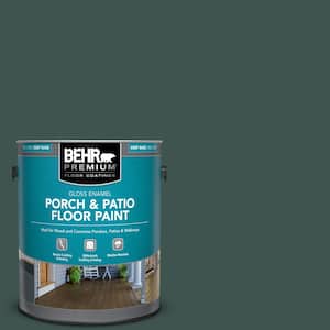 1 gal. #480F-7 Sycamore Tree Gloss Enamel Interior/Exterior Porch and Patio Floor Paint