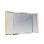 45 in. x 24 in. Adjustable Wood Frame Window Screen