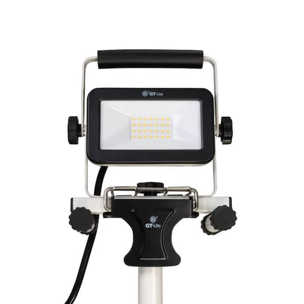 1200 Lumen LED Portable Work Light with H-Stand (1-Pack)
