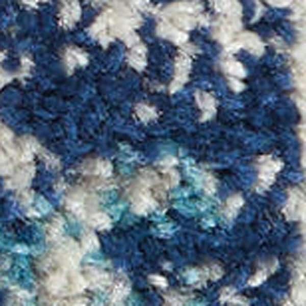 2 X 7 White Medallion Washable Area Rug Runner Rug