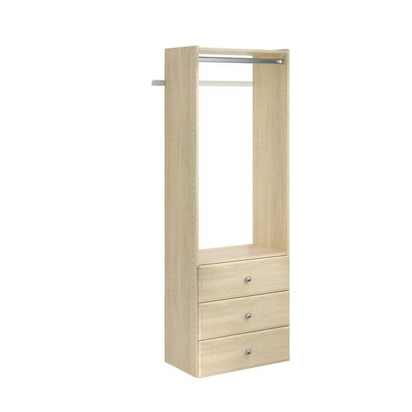 Closet Evolution 24 in. x 14 in. Classic White Wood Shelves (2-Pack) WH4 -  The Home Depot