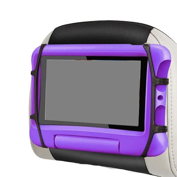 Upgraded Car Headrest Mount Holder for Tablets Fits 7-12.9 in. Devices with 360° Rotatable Viewing and Easy Install