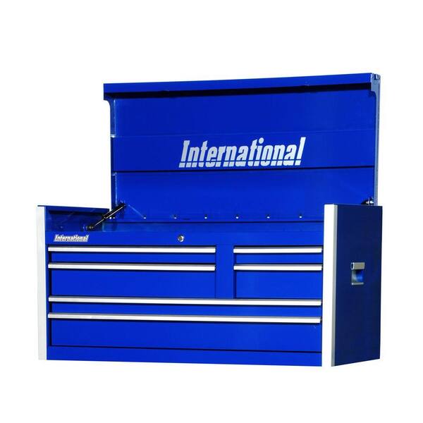 International Pro Series 42 in. 6-Drawer Top Chest, Blue