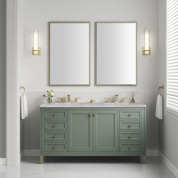 James Martin Vanities Chicago 60.0 in. W x 23.5 in. D x 33.76 in. H ...