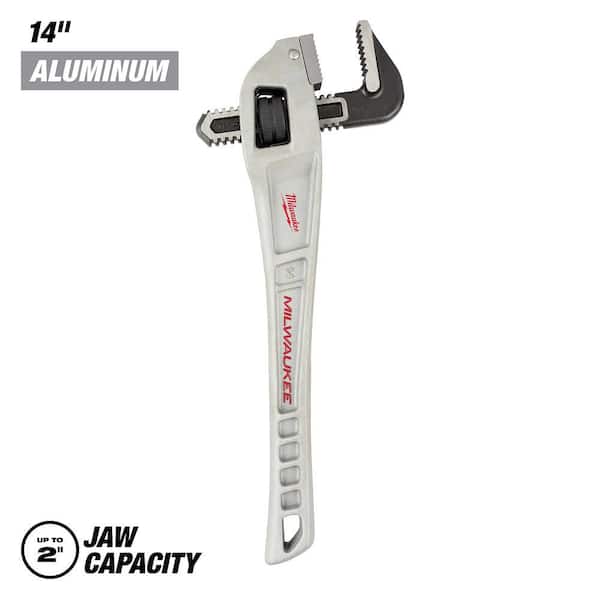 Milwaukee 14 in. Aluminum Offset Pipe Wrench