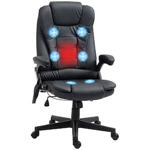 Brown Plastic Massage Chair with Armrest and Remote