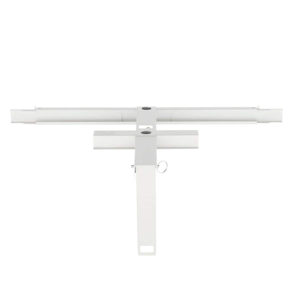 Black Adjustable Wall Mount A/C Support Bracket