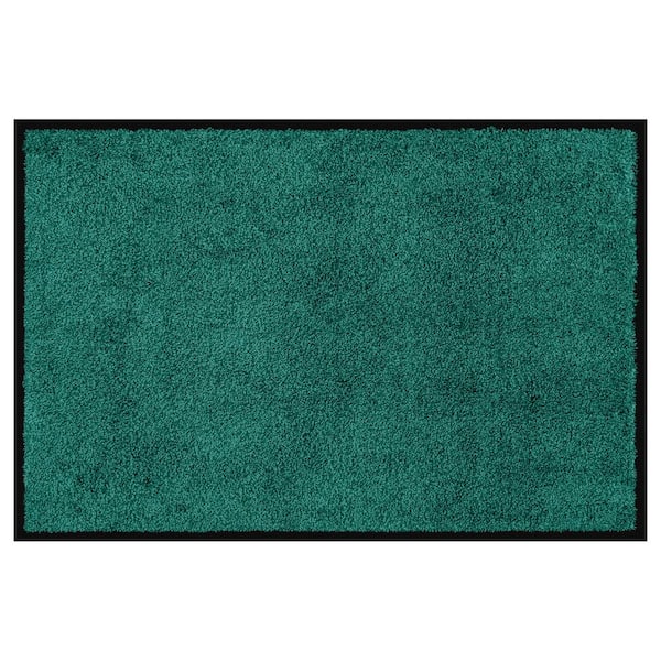 Bungalow Flooring Dirt Stopper Supreme 24 in. x 36 in. Door Mat Dark Green