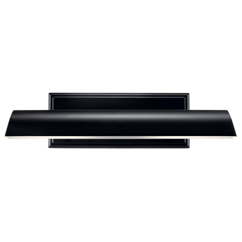 Black Dimmable 2-Light Electric Wall Sconce