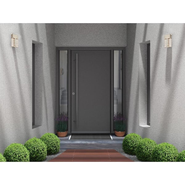 Cava II 1-Light Brushed Nickel Outdoor Integrated LED Wall Lantern Sconce