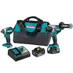 18V LXT Lithium-Ion Brushless Cordless 2-Piece Combo Kit (Hammer Drill/Impact Driver) 4.0Ah
