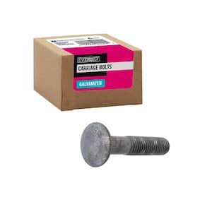 1/2 in.-13 x 2-1/2 in. Galvanized Carriage Bolt (25-Pack)