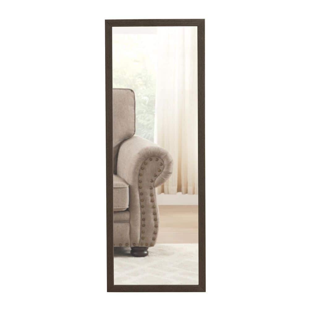 16 in. W x 44 in. H Rectangular Framed Wall Bathroom Vanity Mirror in