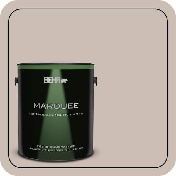 BEHR MARQUEE 1 gal. #N180-3 Race Track Semi-Gloss Enamel Exterior Paint & Primer