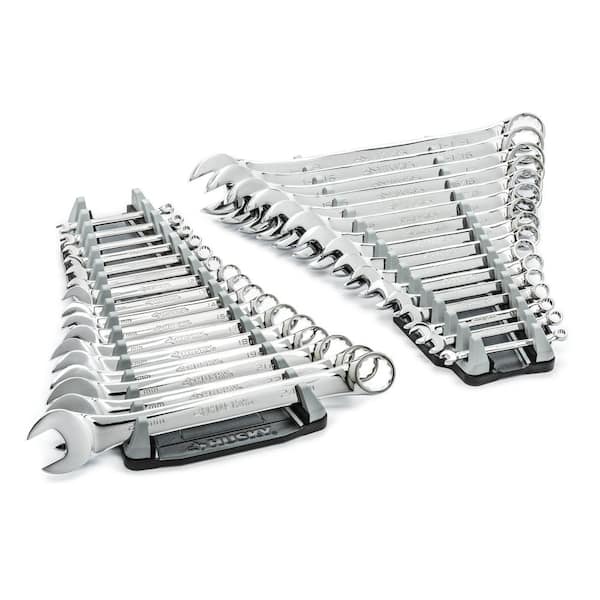 Premium 26-Wrench Organizer Set, Wrench Holder Set, Wall Mounted Wrench  Storage Trays, Wrench Organizer for Tool Box Drawer Chest, Wrench Rack