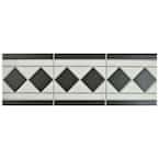 Vanity Listello Blanco 4-1/4 in. x 13 in. Matte Porcelain Floor and Wall Tile Trim