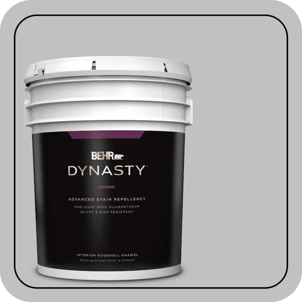 5 gal. #PPU26-18 Silver Mine Eggshell Enamel Interior Stain-Blocking Paint & Primer price history on PriceWatchPro