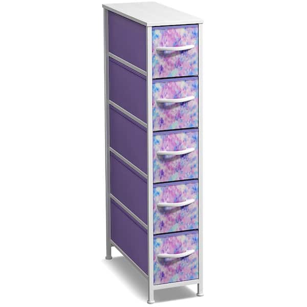 purple dresser Sorbus Narrow with 5 Drawers - Steel Frame, Wood Top & Easy Pull Fabric Bins Mirror Size:40 Regular Jacket+34 Waist Adjust 30to36)Height: 5'7"-6')(Neck 15.5-17:M) global-style-Hebe Silk Mini Dress What Color Shoes And Make the most of