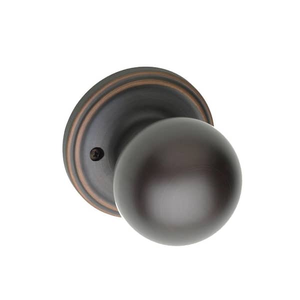Copper Creek BK2090PB Ball Door Knob, Dummy Function, 1 Pack, in Polished  Brass