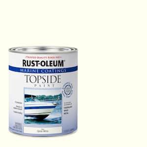 1 qt. Gloss Oyster White Topside Paint (4-Pack)