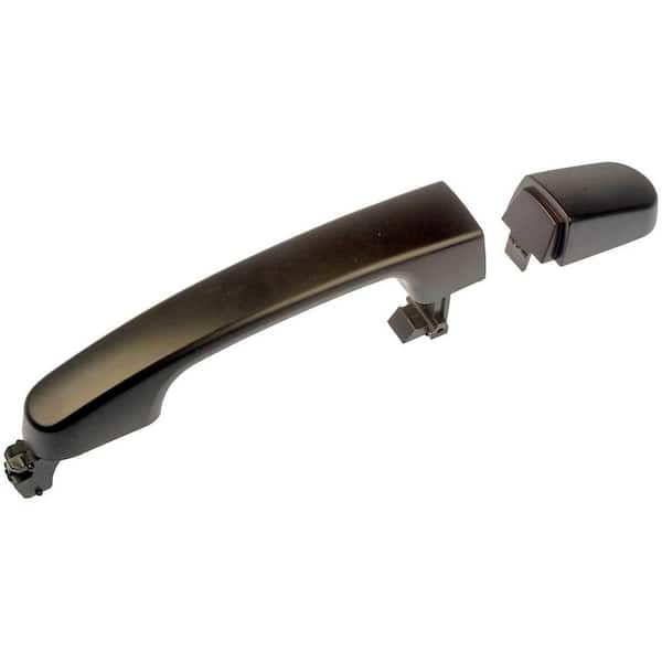 Unbranded Exterior Door Handle Front Right/Left Smooth Black
