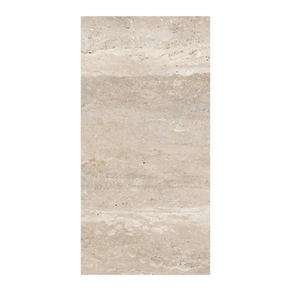 American Travertine Beige 6 in. x 12 in. Matte Porcelain Floor and Wall Tile Sample price history on PriceWatchPro