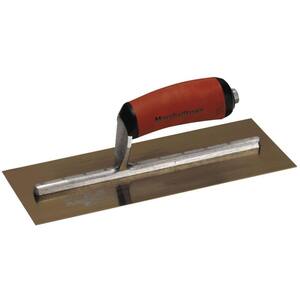 Goldblatt RED SINCE 1885 8 In. X 3 In. Pro Steel Mini Finishing Trowel G16118 - The Home Depot - View #3