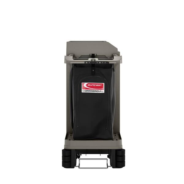 Suncast Commercial Compact Standard Housekeeping Cart