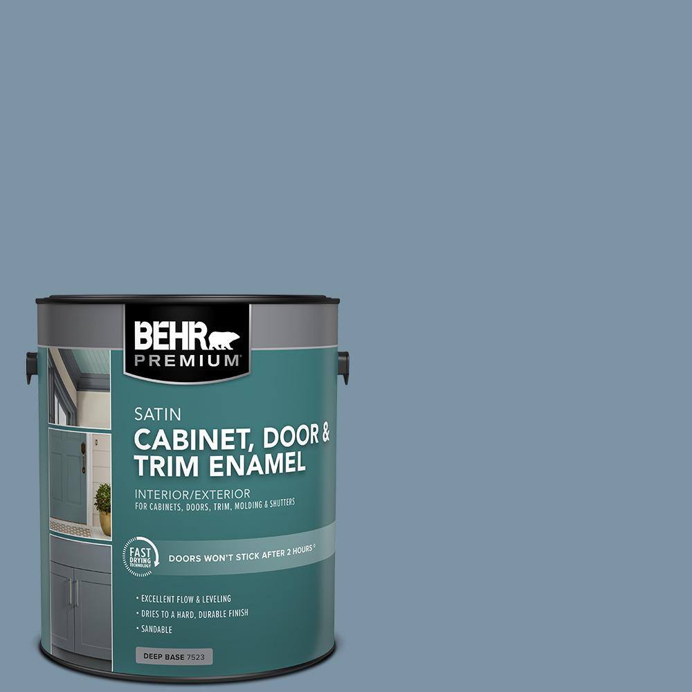 1 gal. #MS-76 Misty Falls Satin Enamel Interior/Exterior Cabinet, Door & Trim Paint price history on PriceWatchPro