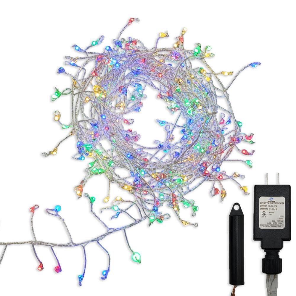 Avatar Controls Fairy 65.6 ft. 132 LED Dreamcolor Smart String Multi-Color Lights Christmas Lights with IR Remote