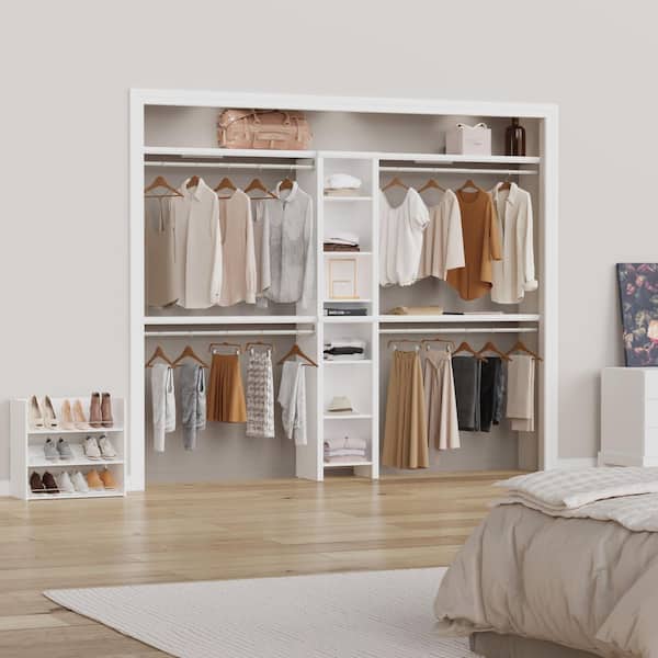 ClosetMaid Impressions 48.97-112.97 in. W White Adjustable 11