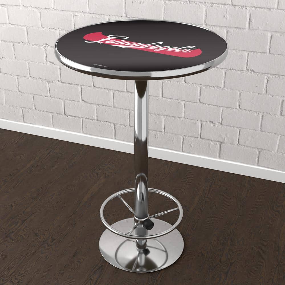 Leinenkugels Logo Red 42 in. Bar Table