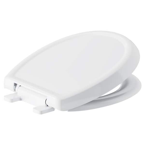 Cadet 3 Round Slow Close Front Toilet Seat in White
