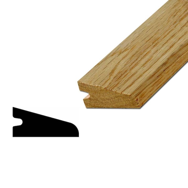 American Wood Moulding HEARTH 3/4 in. x 1-5/8 in. Solid Oak Hearth Moulding