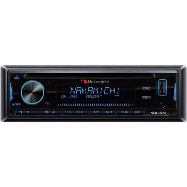 Nakamichi Single-DIN NQ822B CD Receiver with Bluetooth