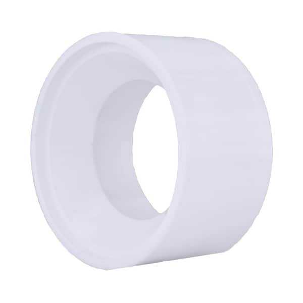 Charlotte Pipe 3 in. x 1-1/2 in. PVC DWV Spigot Hub Flush Bushing