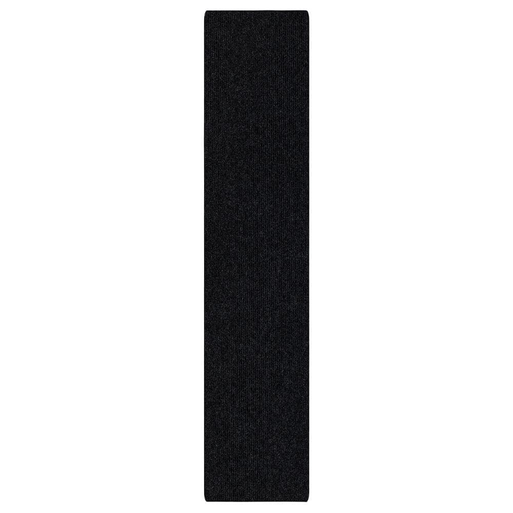 All Purpose Tri-Rib Black 3 ft. x 8 ft. Indoor/Outdoor Commercial Mat -  Mohawk Home, 177360