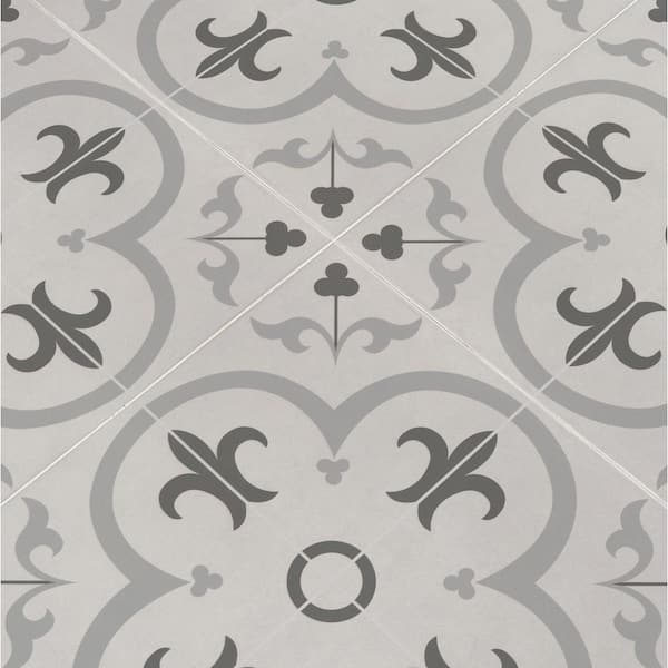 MSI Firenze Gray 18 in. x 18 in. Matte Ceramic Floor and Wall Tile