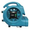 XPOWER P-450NT Freshen Aire 1/3 HP 2000 CFM 3 Speed Scented Air Mover Carpet Dryer Floor Fan Blower w/ Ionizer Timer