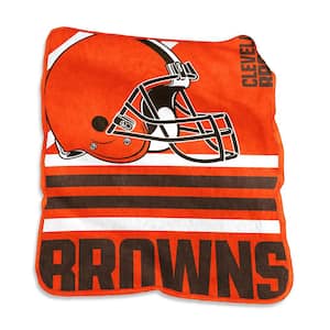 Cleveland Browns Multi-Colored Raschel Throw